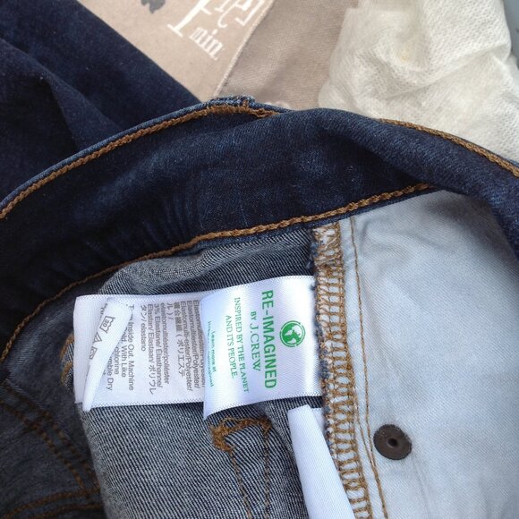 J Crew Jeans Curvy 10 High Rise Skinny 27"         21.2 - Picture 13 of 14